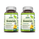 Herbal Secrets Bromelain 500 Mg 120 Tablets Supppplement Hoble 124; Pack of 2 14; Non-GMO 124; Gluten Free 124; Made in USA