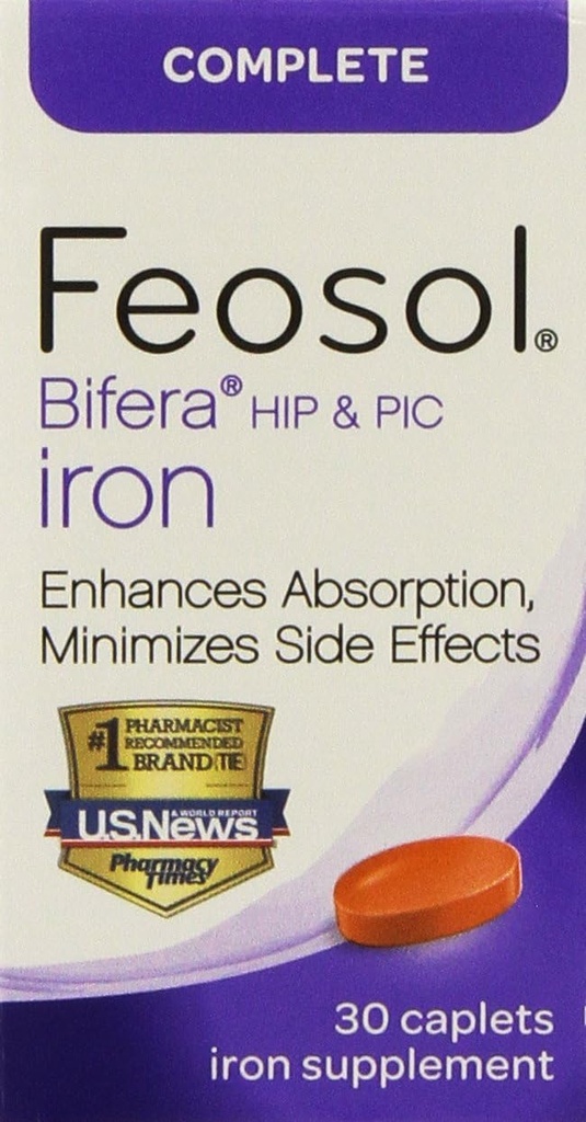 Feosol Lengkap dengan Bifera, 30 Cacah (Paket 2)