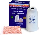 Ceramic Himalaya Salt Inhaler dengan Himalaya Pink Crystal Salt - Great for Allergy, Astma Relief, dan Kondisi Repiration - Handheld dan Portabel