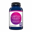 MD Life L Methylfolat 1mg - Profesional- Metode Aktif Tingkat Tambahan - Maksimum Potensi MTHFR Suplemen - L methylfolat 1mg 60 Capsules - Escular Acids
