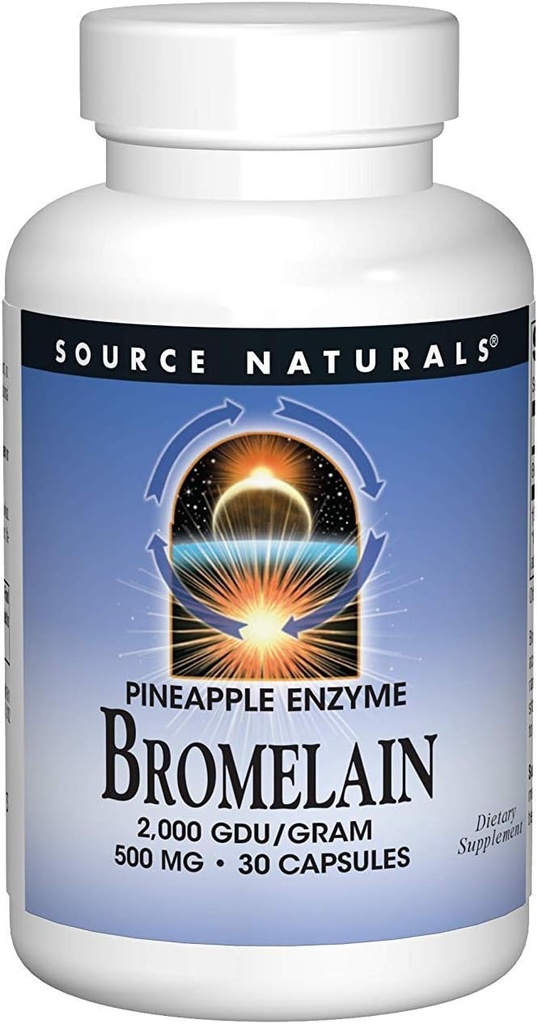 Sumbal sumber - Bromelain 2000 Gdu, 500mg, 30 kapsul