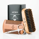 Brush Beard, Comb and Guncers Set for Men 's Beard Care