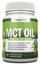 MCT Oil - 3000mg Per Serving - 180 Softgels - terbuat dari 100% Kelainan Organik - Non GMO, Cold Menekan, Paleo Friendly Kapsul - bagus untuk Kesehatan Fokus & Gut