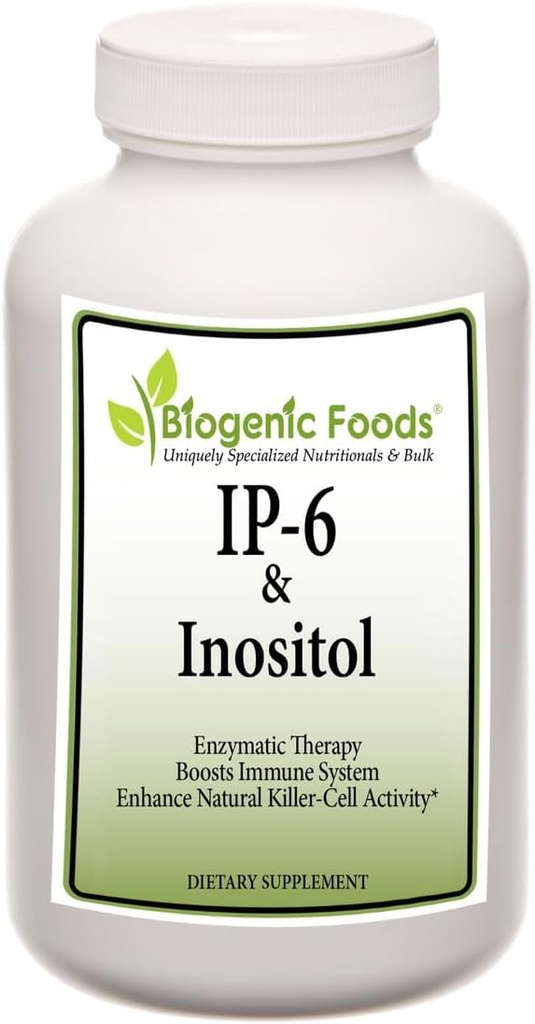 IP6 - Inositol Hexapfosfat & Inositol - Natural Ammune Dukungan, Veggie Kapsules