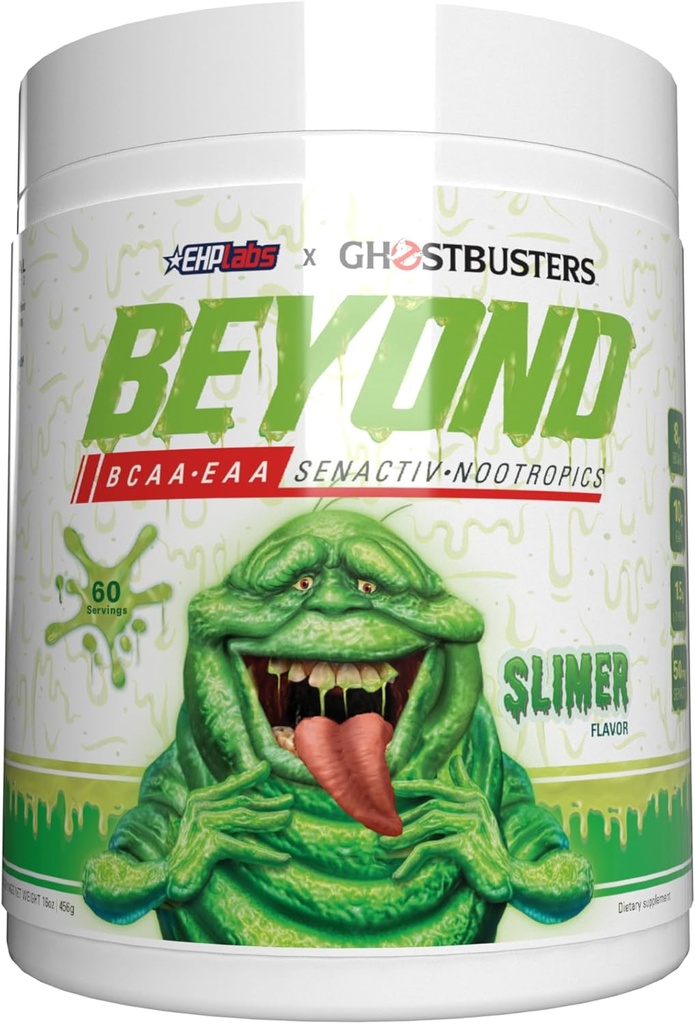 EHP Labs Beyond BCAA + EAA Powder - Pembangunan Muscle Acids Suplemen untuk Pria & Perempuan, Sugar Free Intra Workout BCAAs & EAAS, Dukungan Hidration Post Workout, 60 Servings