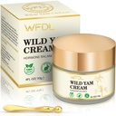 Organik Wild Yam Cream dengan Red Clover, Moisturizing Cream for Women, Includes Applicator (4 Ounce)