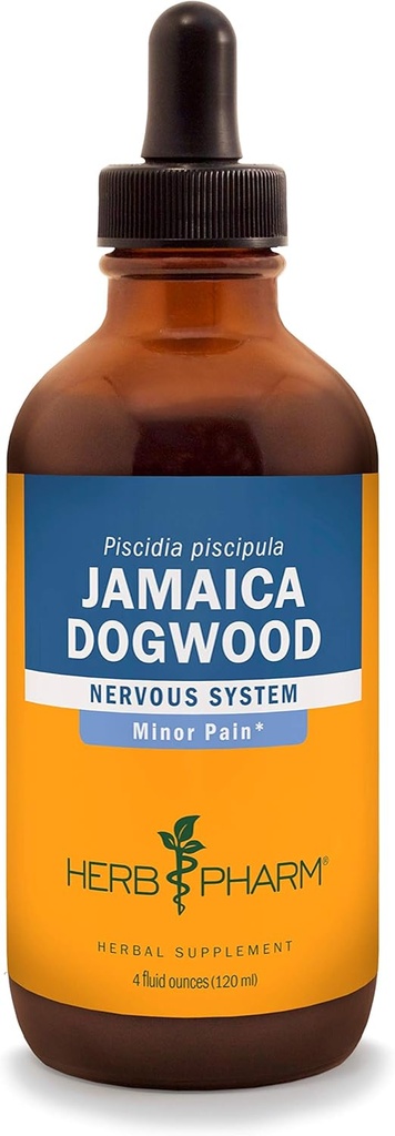 Herb Pharm Jamaica Dogwood Extract for Minor Pain - 4 Ounce