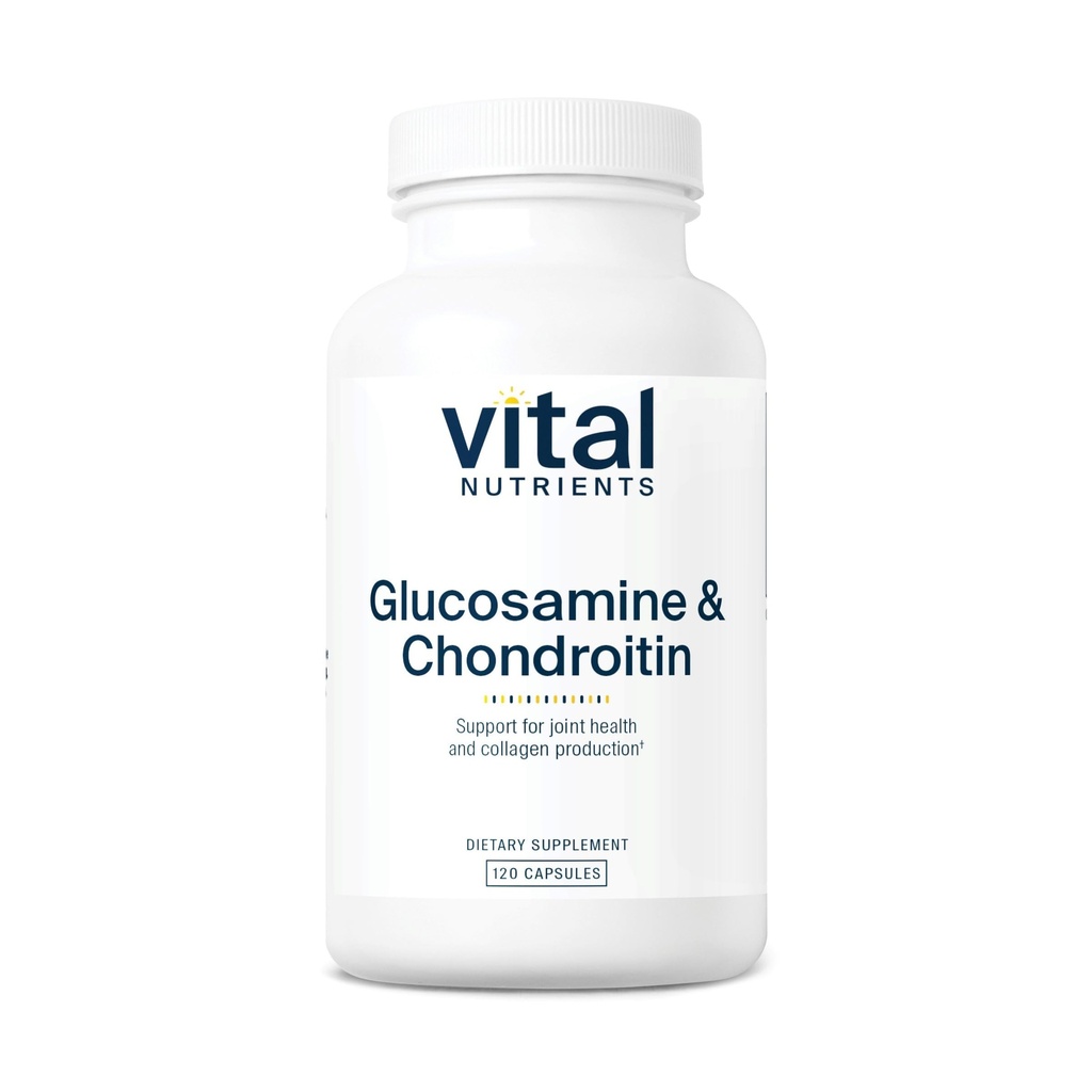 Vetal Nutrients Glucosamin & Chondroitin 124; Cartilage Healthy, Mobility, and Joint Suppplemen 12.4; Gluten, Dairy, Soy Free 124; Nor-GMO 124; 120 Capsules