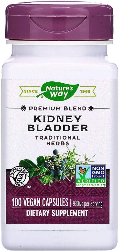 Nature 's Way Kidney Bladder, 465 mg per kapsul, 100 caps