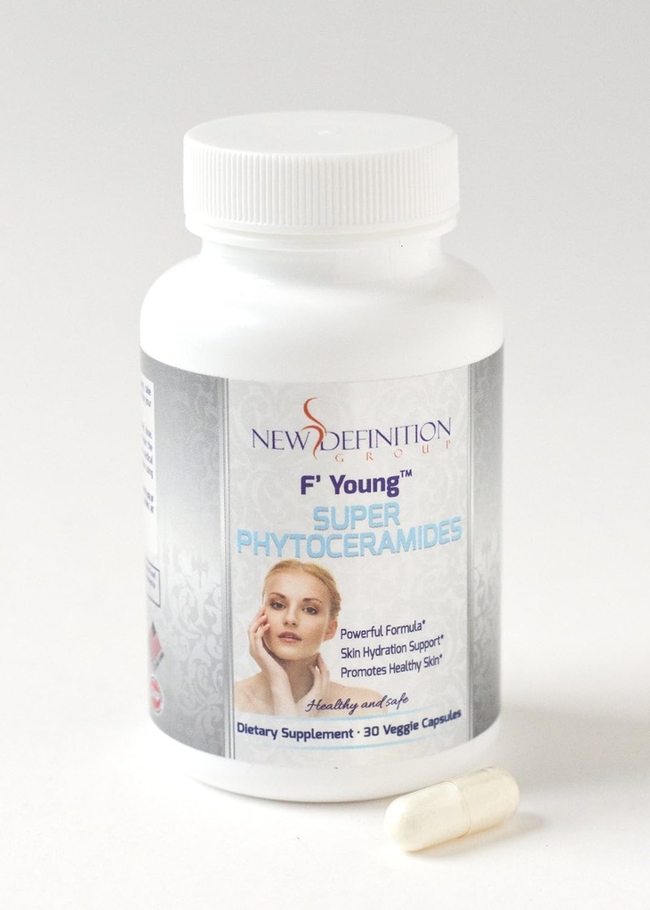 F 'Young ™ Super Phytoceramides by Purely Natural Herbal, to Achieve Wrinkle Prevention and Protect Skin from Harmful Pollution, Sunshine, and Stress, Made in USA