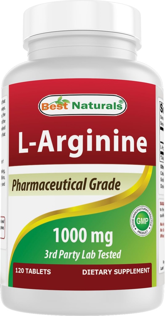 (New Improved Formula) Best Astrals L- Arginine 1000 mg 120 Tablet - Farmasi Tingkat L Arginine Promodes Nitric Oxide Synthesis