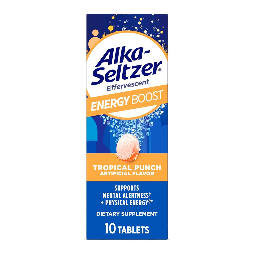 Alka- Seltzer Energi Boost, 10ct