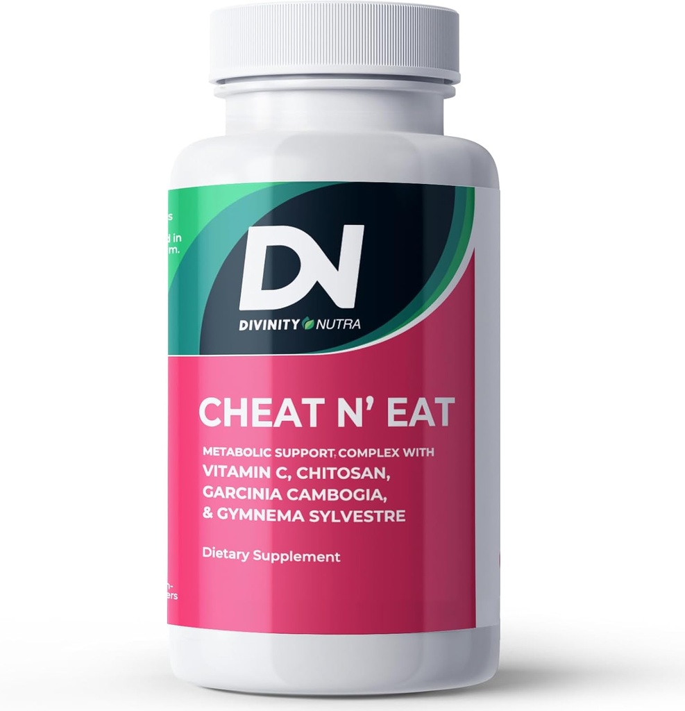 Digital Nutra Chitosan Suplemen dengan Chitosan Vitamin C Suplemen untuk Perempuan & Pria. Dibuat di Amerika Serikat 60 Tablet Non- GMO Soyfree