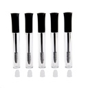 5PCS / 5ML Bisa dipakai ulang Eyelash Kosong Pertumbuhan Minyak Mascara Kontainer Hoolder Eyelash Wand Vials dengan Brush