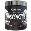 Tes Gila Labz Psychotic, Tes Testosteron Tinggi Testosting Energi dan Pompa Boosting Pre- Powder Workout dengan DMAE Bitartway, D Aspartic Acid, Cretine HCL dan Glycerol Monostearate, 30 Hamba, Semangka