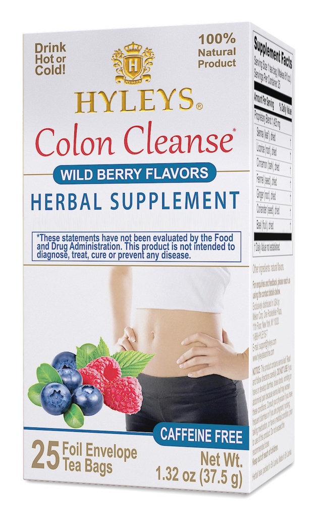 Hyleys Tea Colon Cleanse Wild Berry (1 Pack)