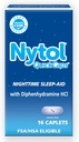 Nytol Quick Caps Nighttime Sleep Aid, Membantu Anda Fall Asleep Fast, 16 Caplets