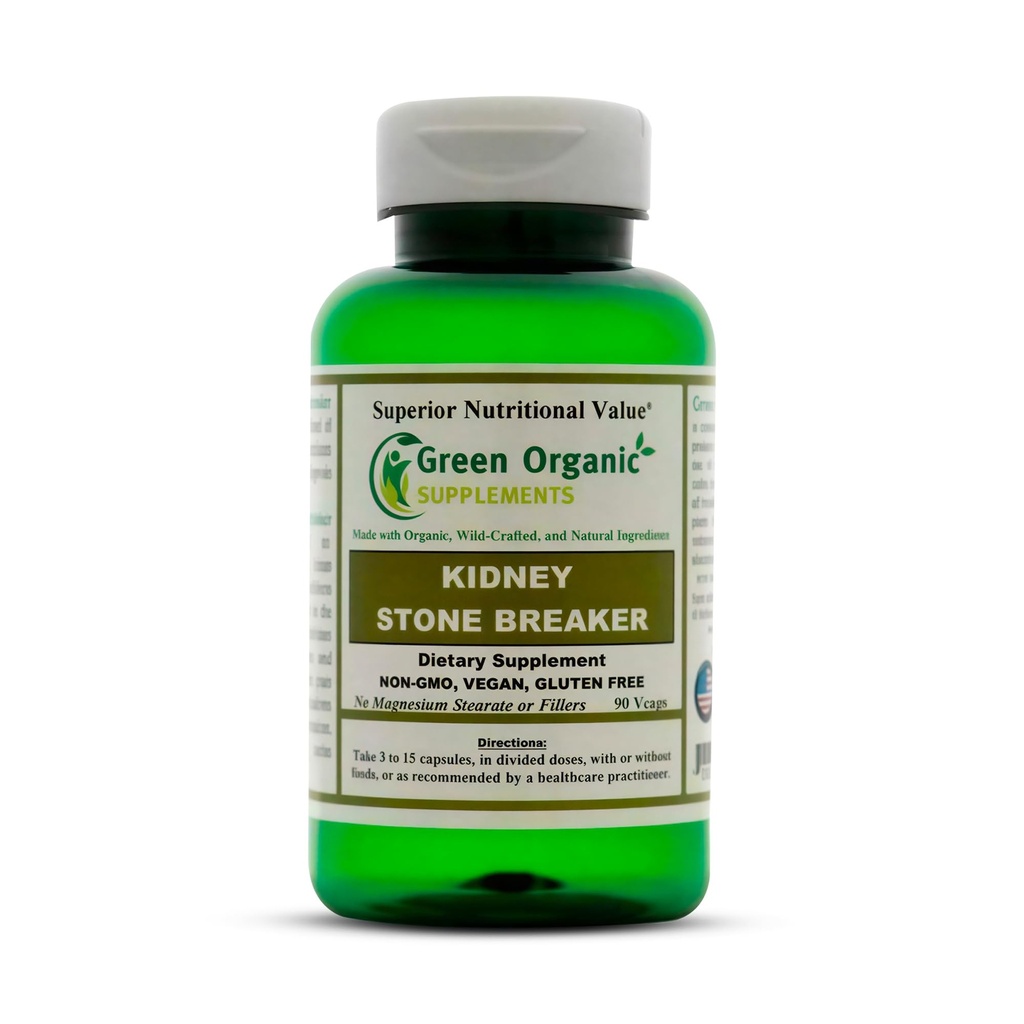 Suplemen Organik Hijau 'Ginjal Stone Breaker