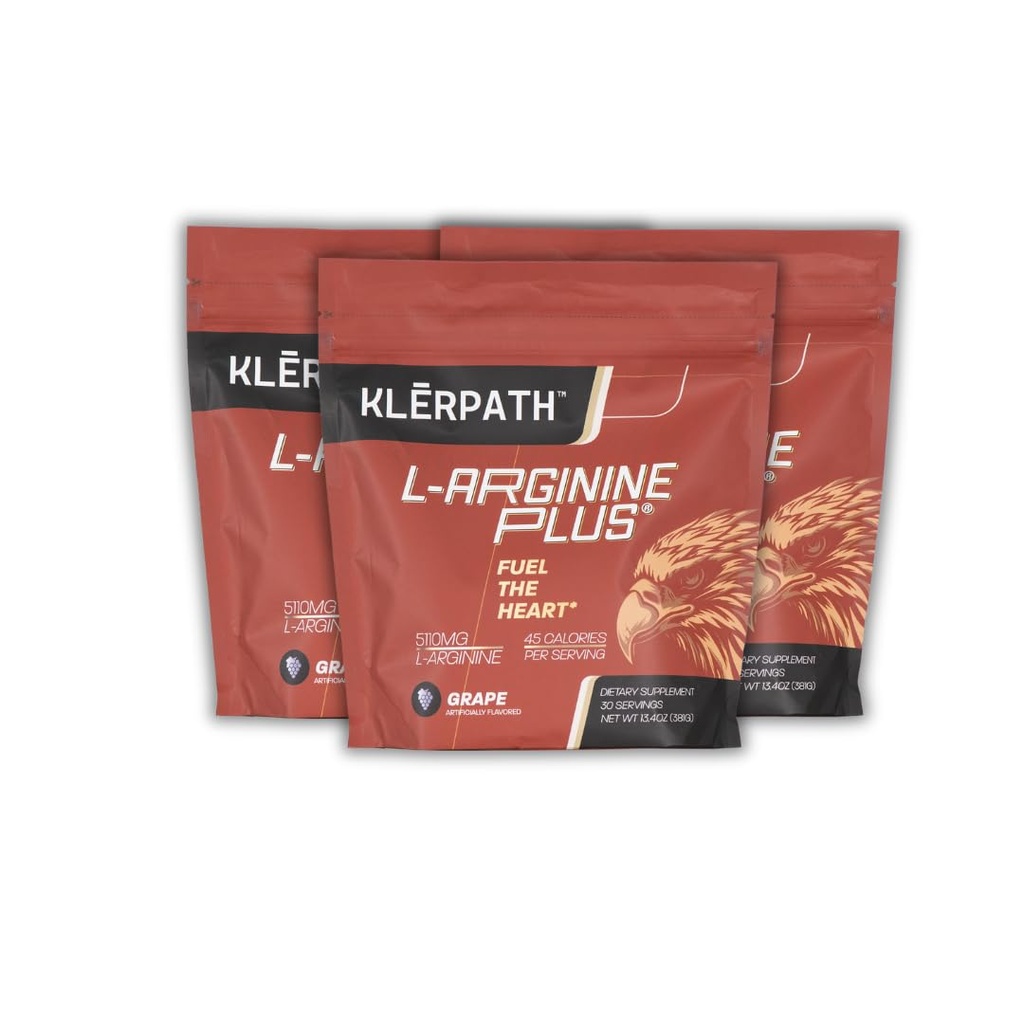 GNU - The Effective L-arginine Product on the Market with 5110mg L-arginine & 10mg L-citrulline - Buy 3 dan SAVE (Net Wt 13.4OZ)