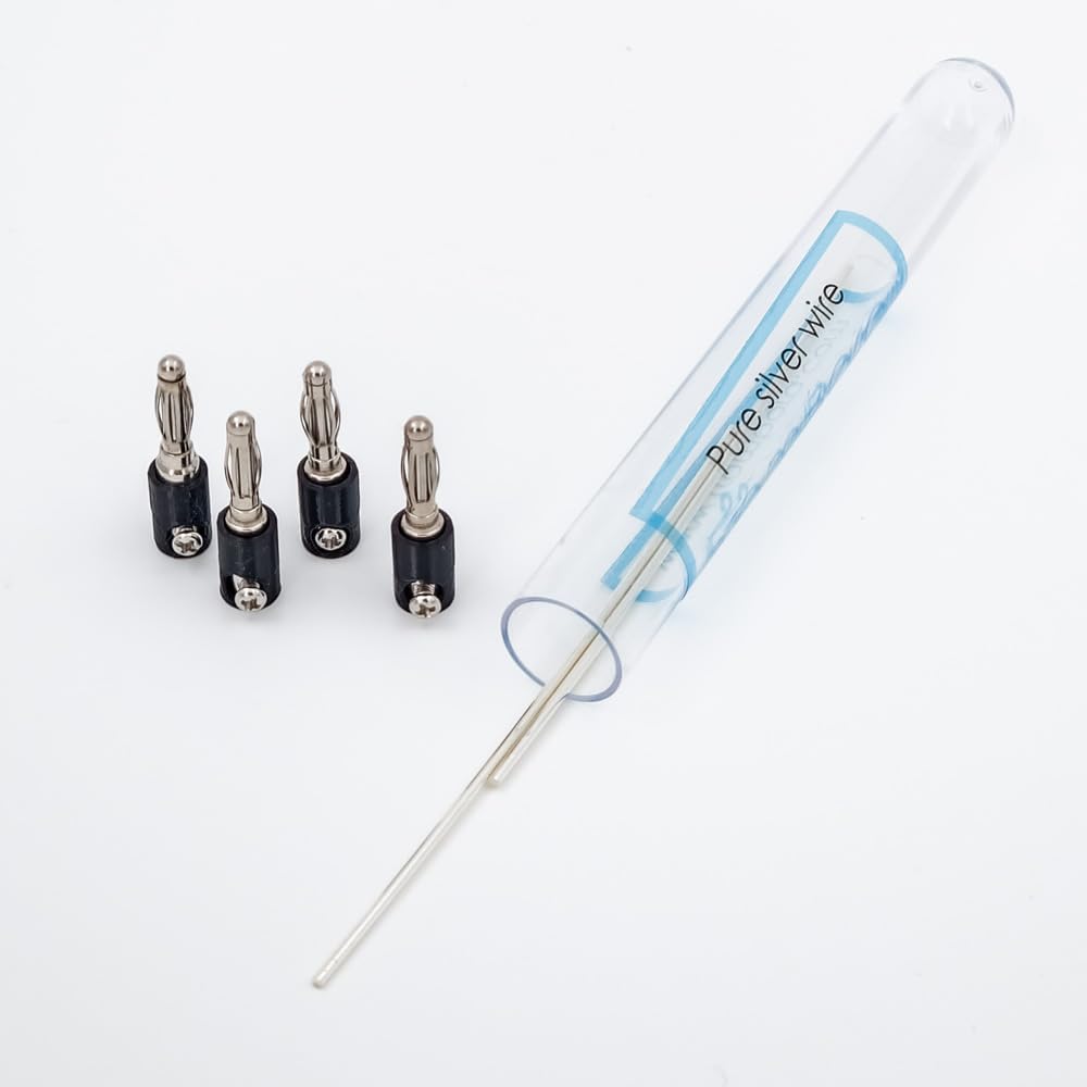 Colloidal Silver 14; Pair of Pure Silver Wire 99.99%