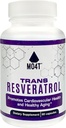 Trans Resveratrol Antioksidan- Membantu Combat Oxidative Stress- Promotes Sehat Penuaan - 60 Capsules