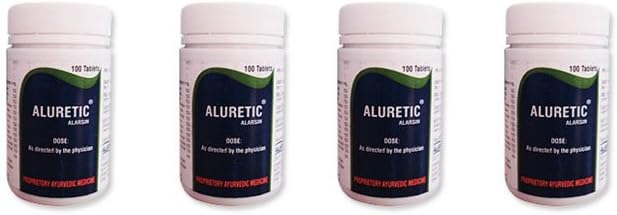 Pack of 4 - Alarsin Aluretic Tablet Natural Diuretic