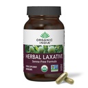 Organik INDIA Herbal Laxative Suplemen - Laxative Alam untuk Sembelit, Herbal Laxative Capsules, Pelepasan Sembelit untuk Perempuan dan Pria - USDA Bersertifikat Organik, Non-GMO, Vegan - 60 Capsules