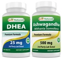 Terbaik Dhea 25mg & Ashwagandha Ekstrak 500 Mg