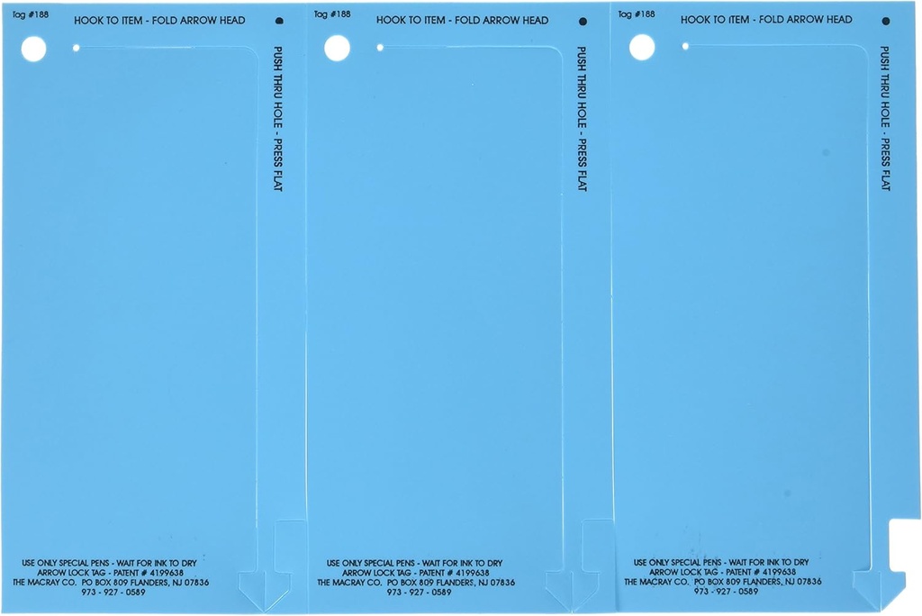 Macray 188 Blue Blue Arrow Lock