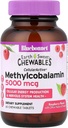 Nutrition BlueBonnet Earth Sweet ® Chewables, CellularActive Methylcobalamin, Raspberry, 5.000 mcg, 60 Chewable Tablets