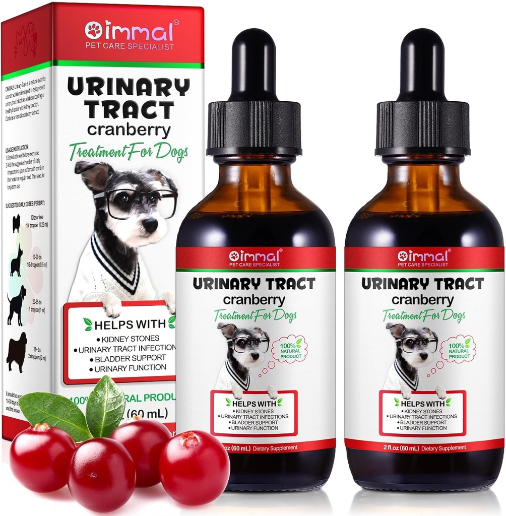 Perawatan Anjing UTI - Pengaruh Infeksi Tract Urinary (2 Fl Oz (Paket 2))
