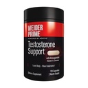 Weider Prime Testosteron Support - Men 's Nultrition - Enriched with Vitamin & Minemins - with Ashwagandha, Chromax Chromium, Bioperin & Zinc - Gluten Free - 120 Capsules