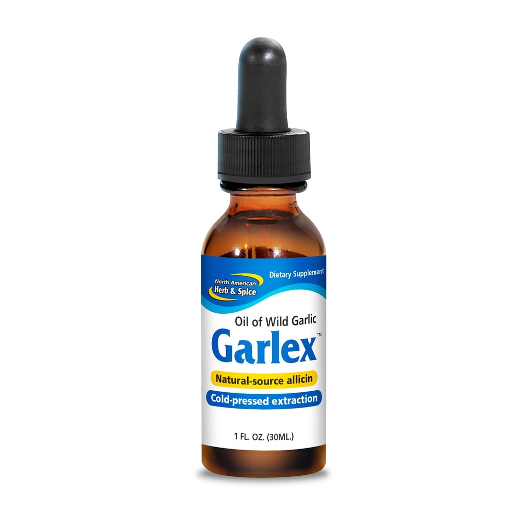 Herb Amerika Utara dan Spice, Garlex. Minyak Bawang Putih, 1 oz
