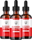 (3 Pack) Glycogen Shield Pro - Glycogen Shield Pro Drops, GlycogenShield Pro Drops, GlycogenShield Pro Dukungan, Glycogen Shield Pro Dukungan, Glycogen Shield Pro Suplemen, 3 Botol selama 90 hari