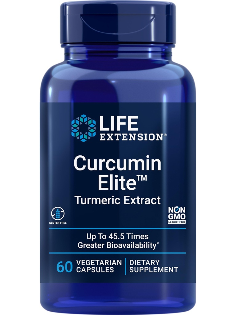 Ekstensi Hidup Curcumin Elite Turmeric Ekstrak, 60 Cacah
