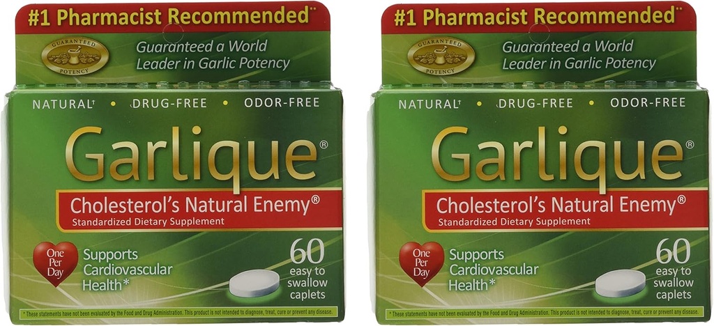 Garlique Caplets 60 Tablet (60 Cacah (Paket 2))