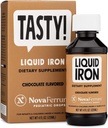 NovaFerrum Tasty 124; Pediatric Drops Liquid Implement for Infants, Toddlers & Kids 14; 15mg dari Iron Per 1mL Dose 124; Ages 4 & Under 124; Gluten Free Ace4; Sugar Free 124; Chocolate Flavored 124; 120 Servings