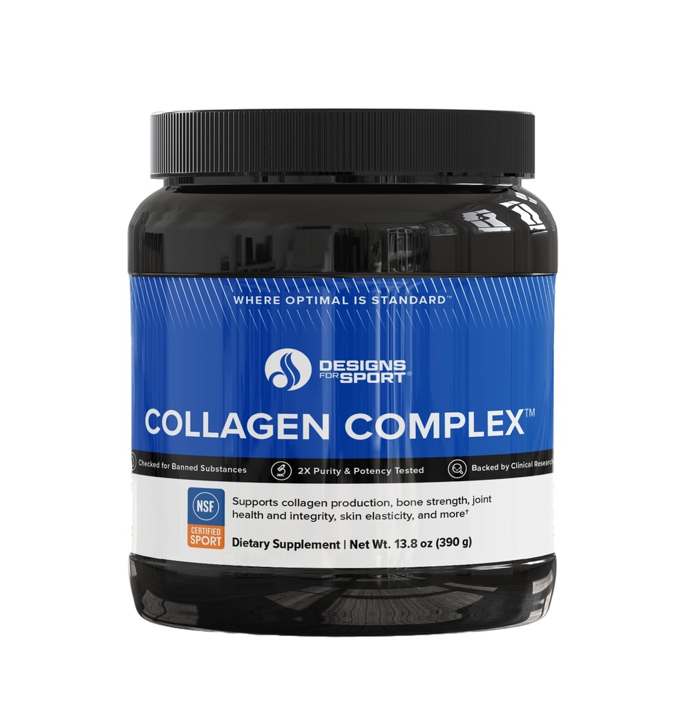 Desain untuk Kompleks Sport Collagen - NSF Disahkan untuk Sport Collagen Peptides Powder - Collagen for Joints, Bone Power, Skin Elasticity (13.8 oz)