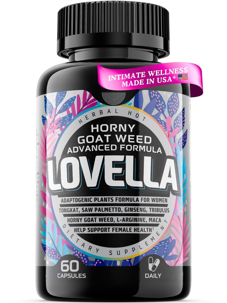 Hornygoatweed Women - Libido Booster for Women, Mood, Energy, Acting Libido Suplement.