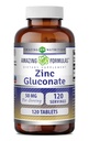 Amazing Formula Gluconate Supplemen Gluconate; 50 Mg Per Serving 124; Tablet 134; Non-GMO 124; Gluten- Free 124; Dibuat di USA (120 Count)