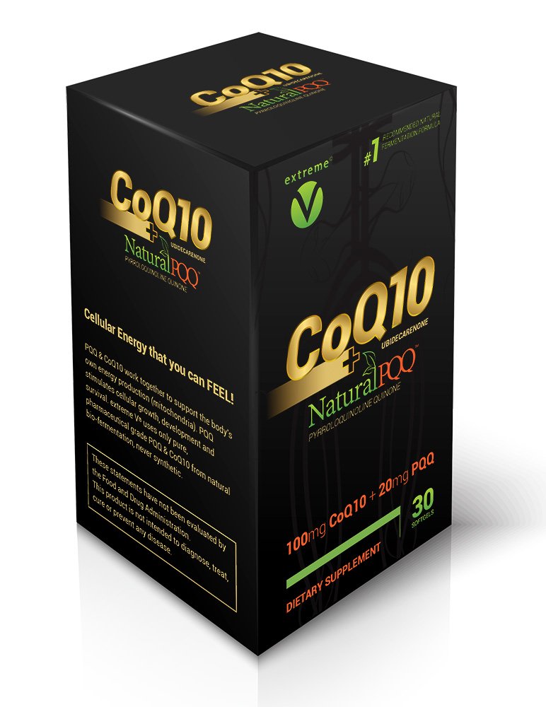 CoQ10 QQ - CoQ10 dengan PQQ Natural - Vegetarian Softgels