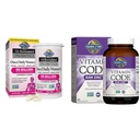 Taman Kehidupan & Zinc Suplemen 30mg Potensi Tinggi Raw Zinc dan Vitamin C Multimineral Suplemen, Kode Vitamin / Trace Minetron & Programtes for Skin Health & Imune Dukungan, 60 Vegan Kapsul