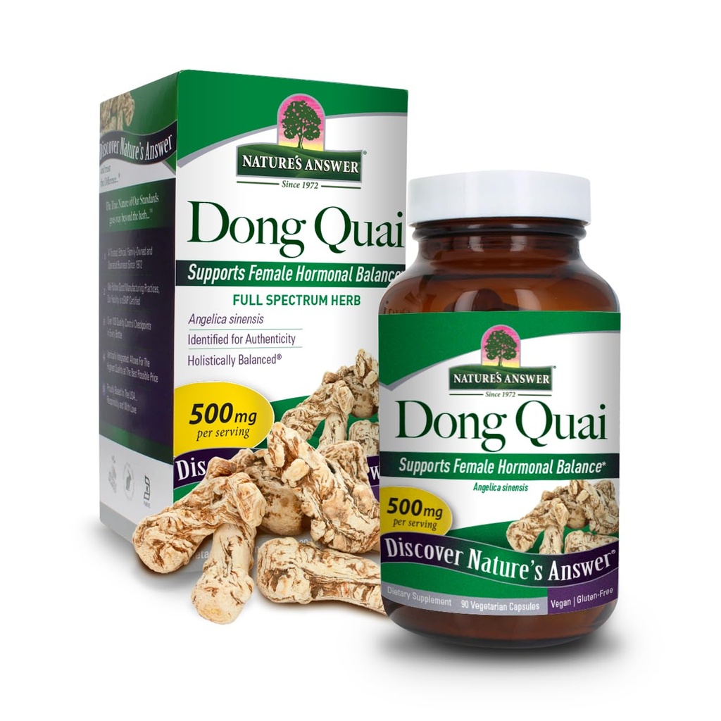 Nature 's Respon Dong Quai Root 1000mg 124; Dietary Suplement: