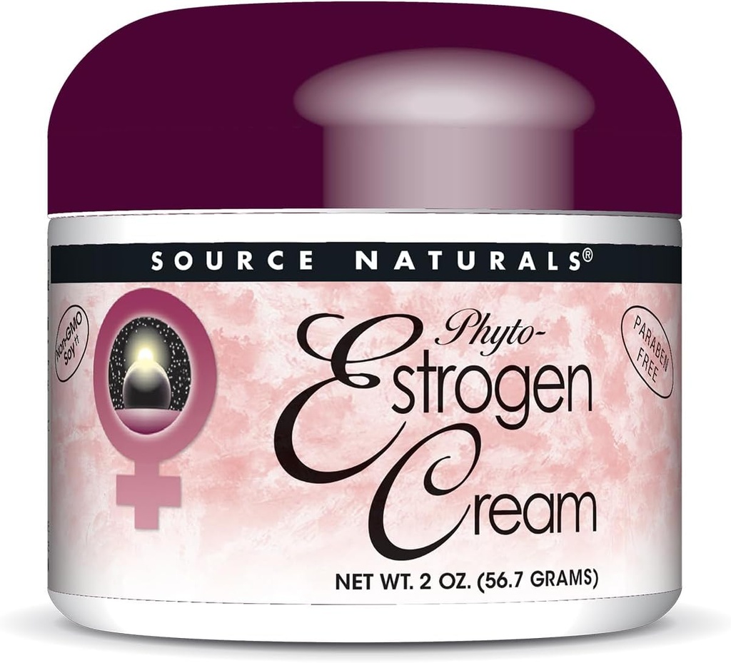 Supersmart Phyto- Estrogen Cream (Advanced Liposomal Delivery) - with Prenateate, Soy Isoflavone, Leciphy - Phytoestrogen Cream for Women 126; Non-GMO & Gluten Free - 2 Oz / 56.7g