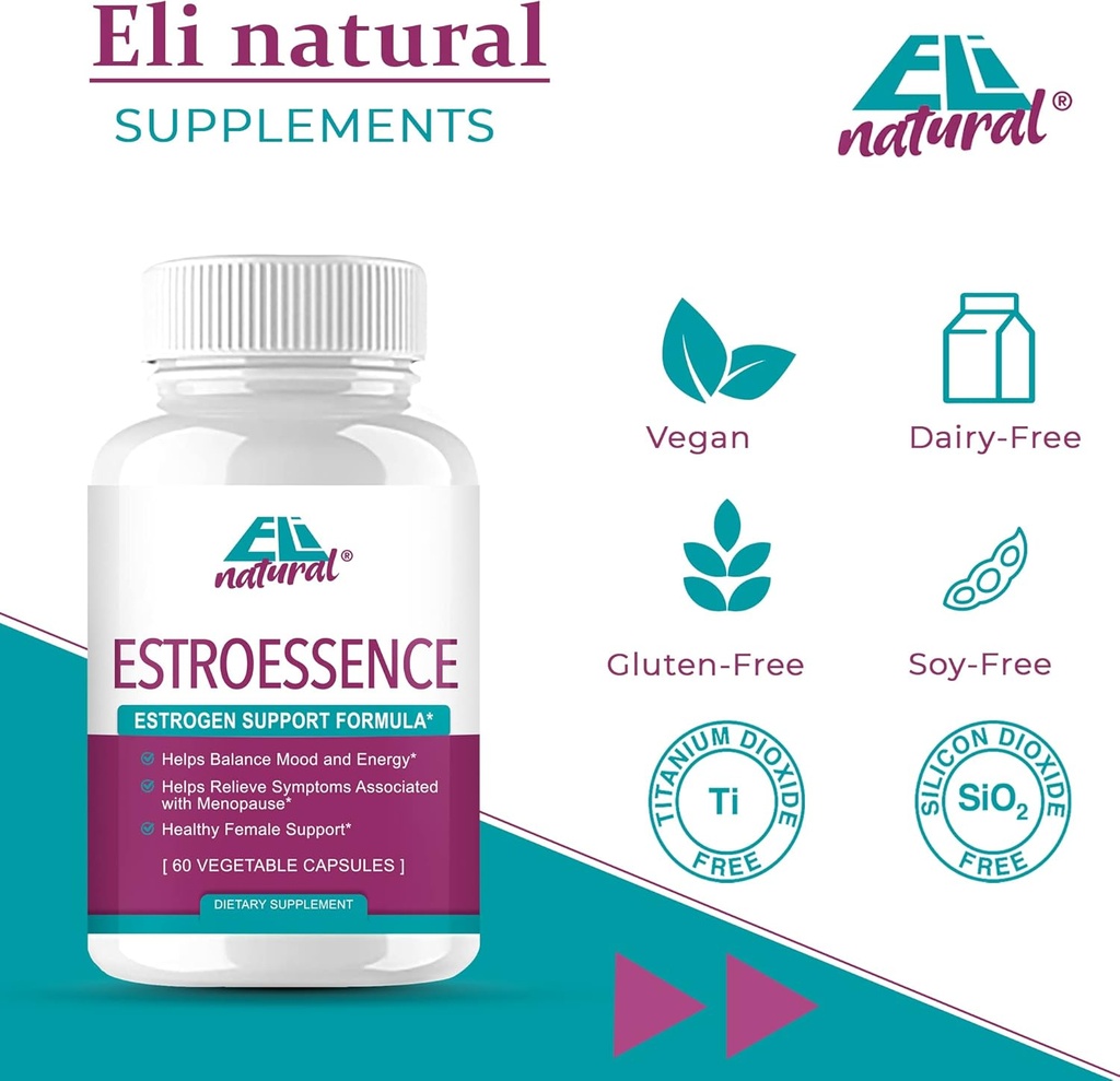 ESTROESSENCE Capsule for Women - Women Hormone Balance Suplemen Mood and Energy