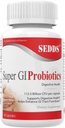 Super GI Progities 112.5 Milyar CFU per Serving Supports Digetical Health & May Relieve Gastraintestine Dispret 1124; Highest Potency 8 Strain Formula 12460