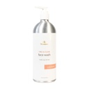 Waxelene Face Wash, Free And Clear, Home Size, 16oz, 475ml, For Sensitive Skin Safe, eczema, psoriasis, dermatitis, biodegradable, terumbu aman