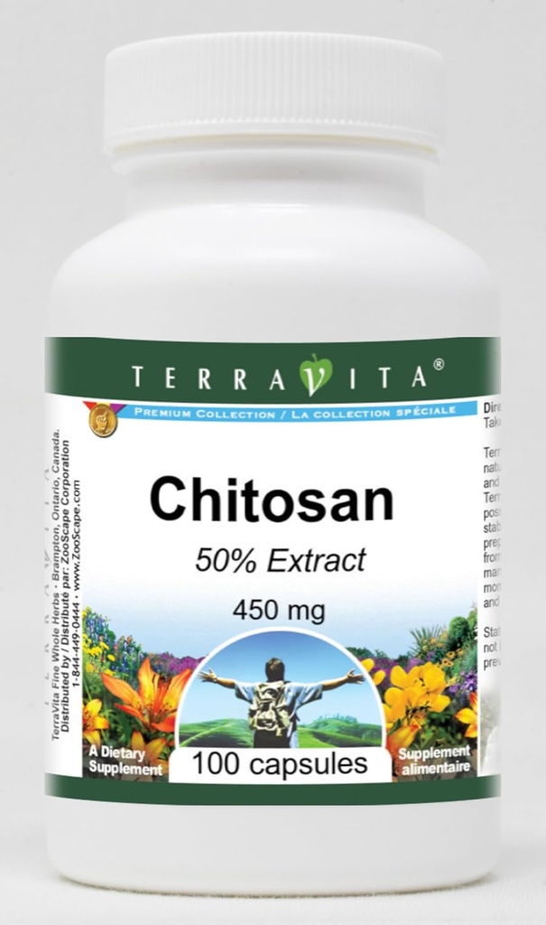 Chitosan 50% - 450 mg (100 Kapsul, ZIN: 519711)
