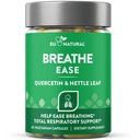 Breathe Inhaler Support Supplemen - Sinus, Lungs, Open & Clear Airways - Seasonal Nasal Healness, Healthy Chest - Quercetin, Vitamin D, Bromelain Pills - 60 Vegetarian Soft Capsules