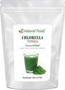 Z Natural Foods Chlorella Powder, Cracked Cell Plan Plant Protein, Blue Green Algae Superfood Pounder, Sempurna untuk Smoothies, Minuman, Resep, non GMO, Gluten Free, Vegan, 5 pon